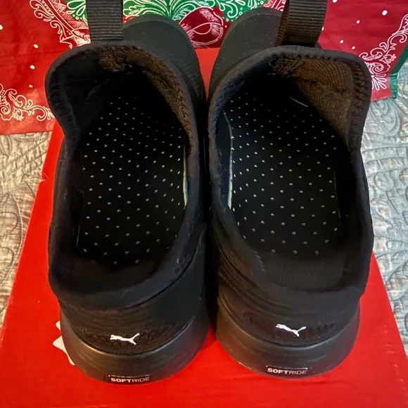 Puma Sofie2 Black slip on sneaker 8 - Picture 5 of 12